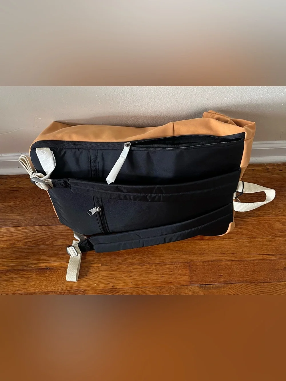 Eastpak Up Roll backpack Upgrained Ginger Unique Roll-Top Closure